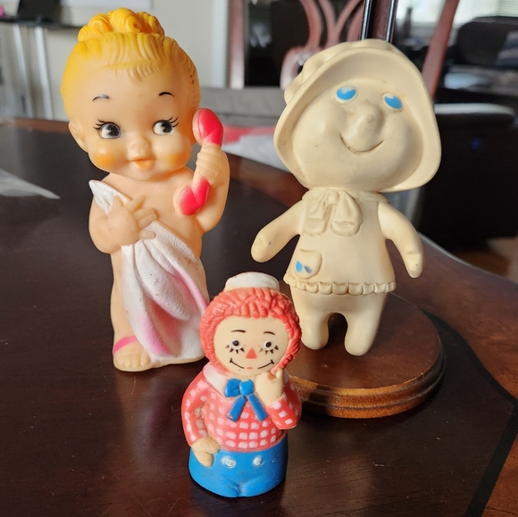 Vintage Other - 3 Vintage Rubber Toys